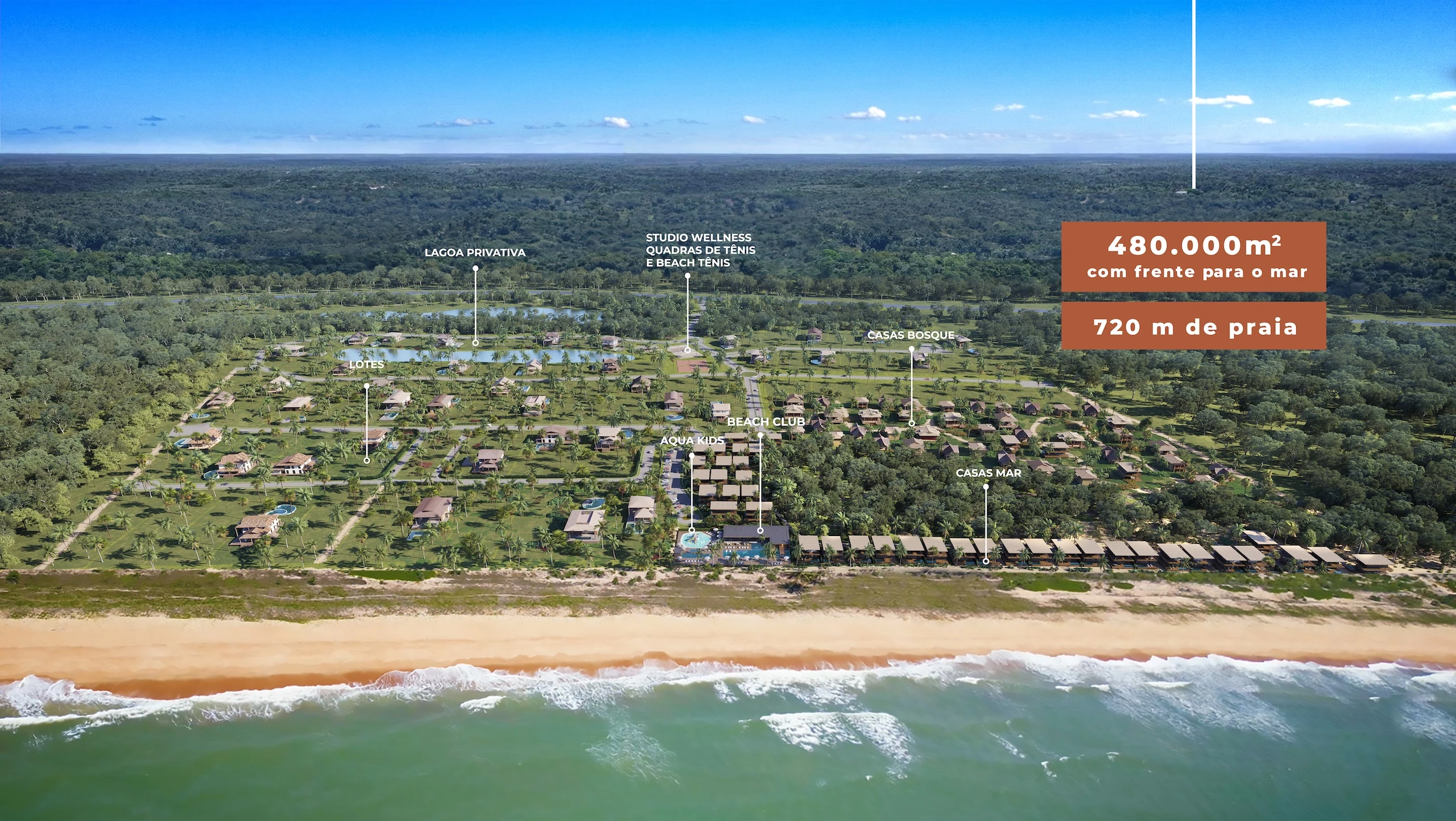 Villa Aroeira Guaiú Bahia - Mapeamento